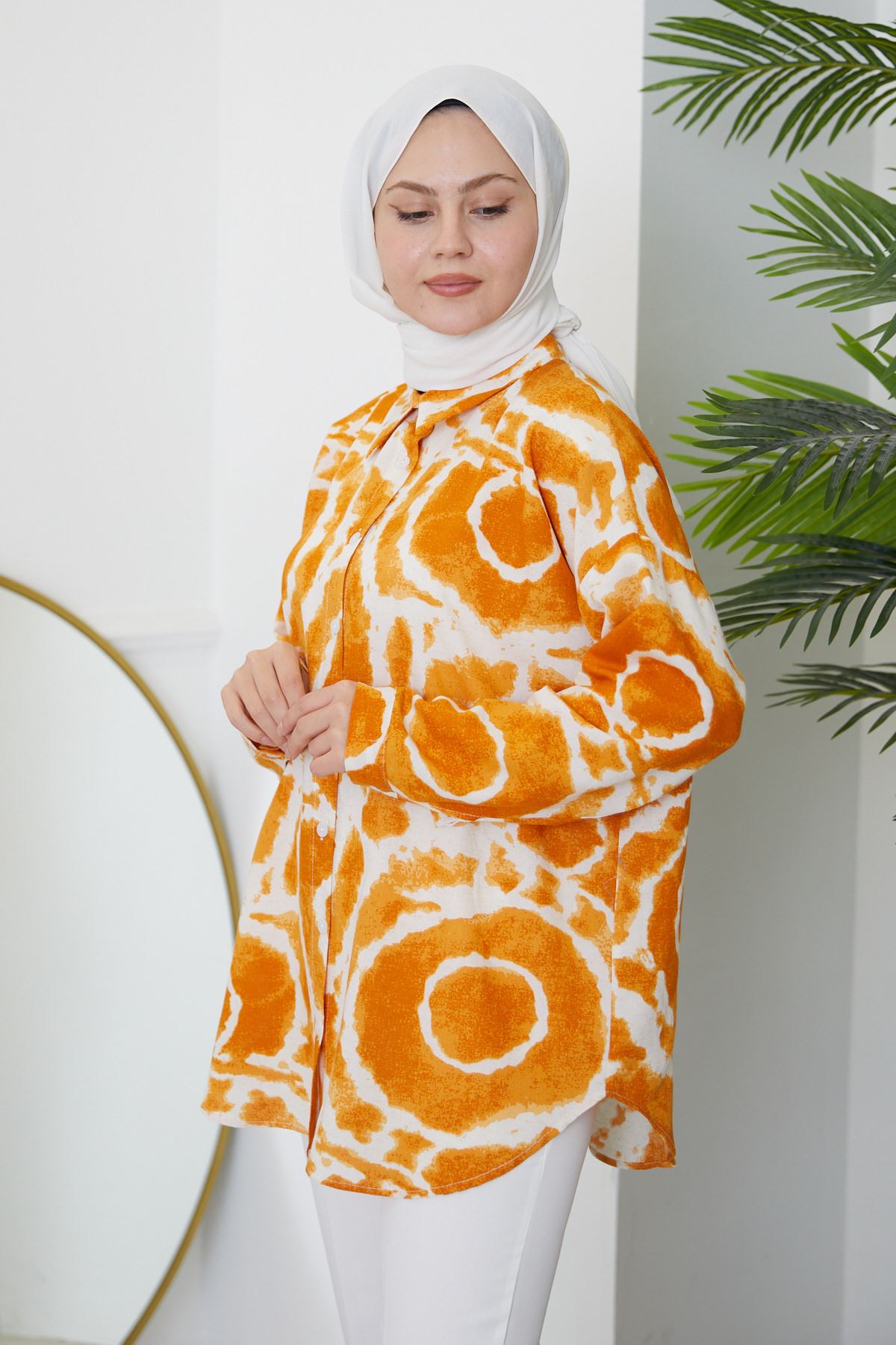 Batik Desen Tunik-Oranj