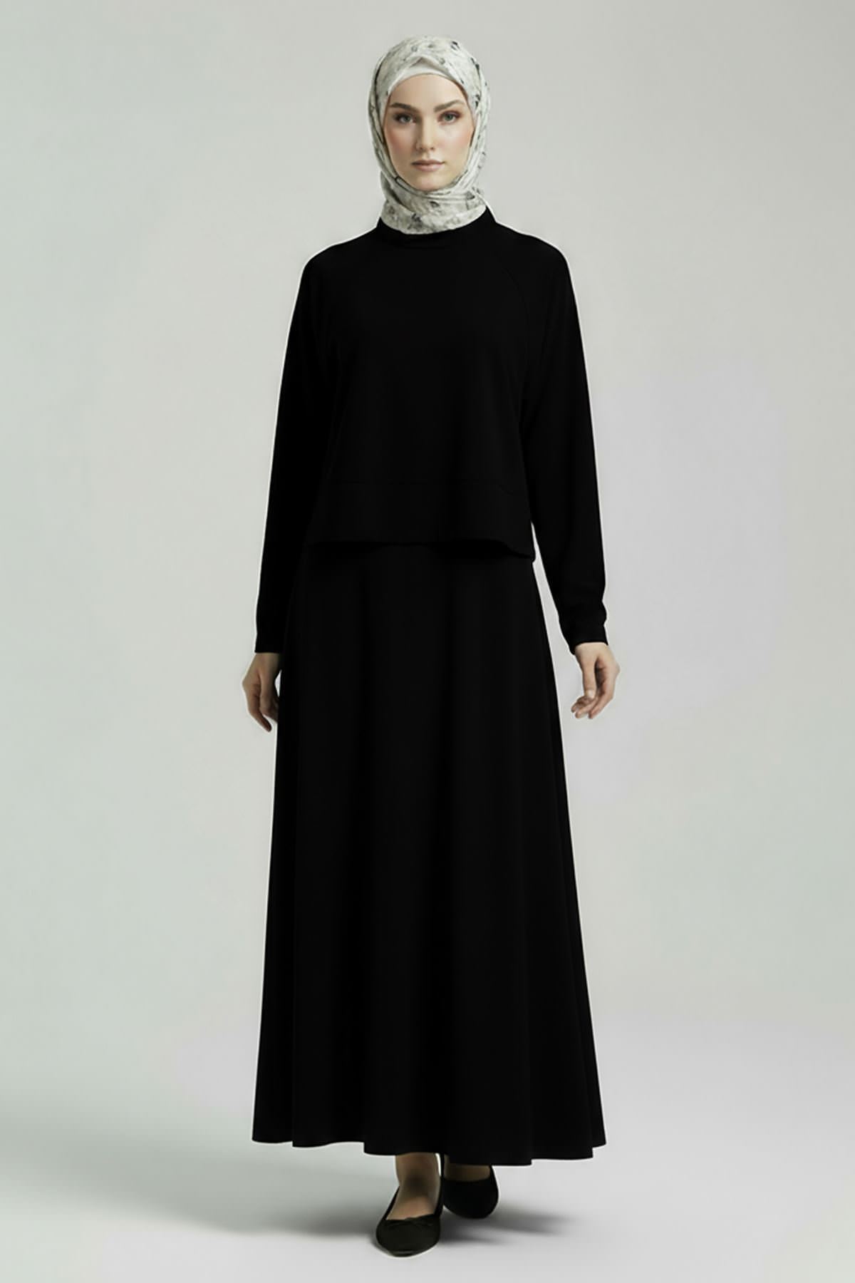 Oysho Etekli Takım-Siyah