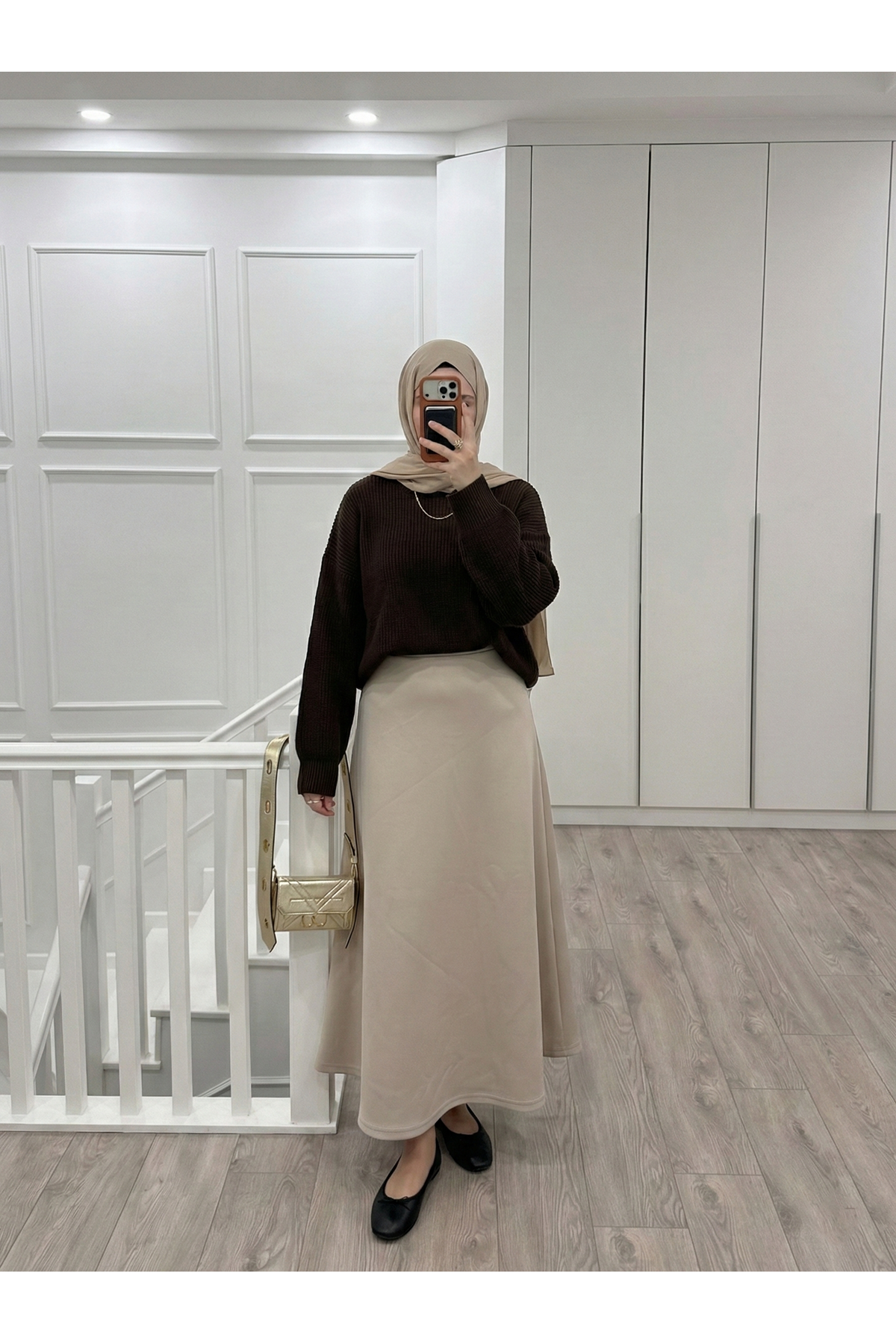 Scuba Verev Etek-Taş