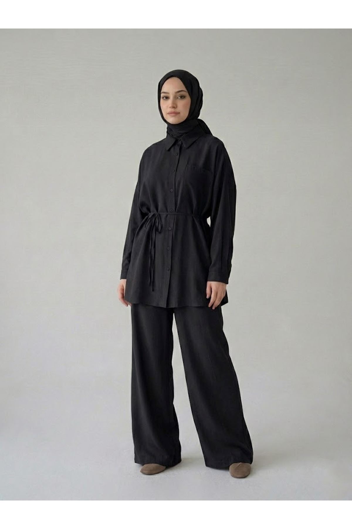 Cep Deatay Modal Takım-Siyah