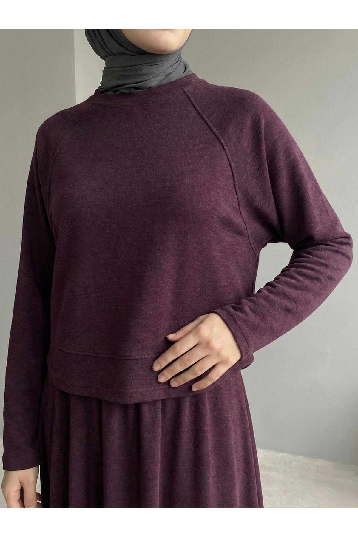 Pike Etekli Takım-Bordo