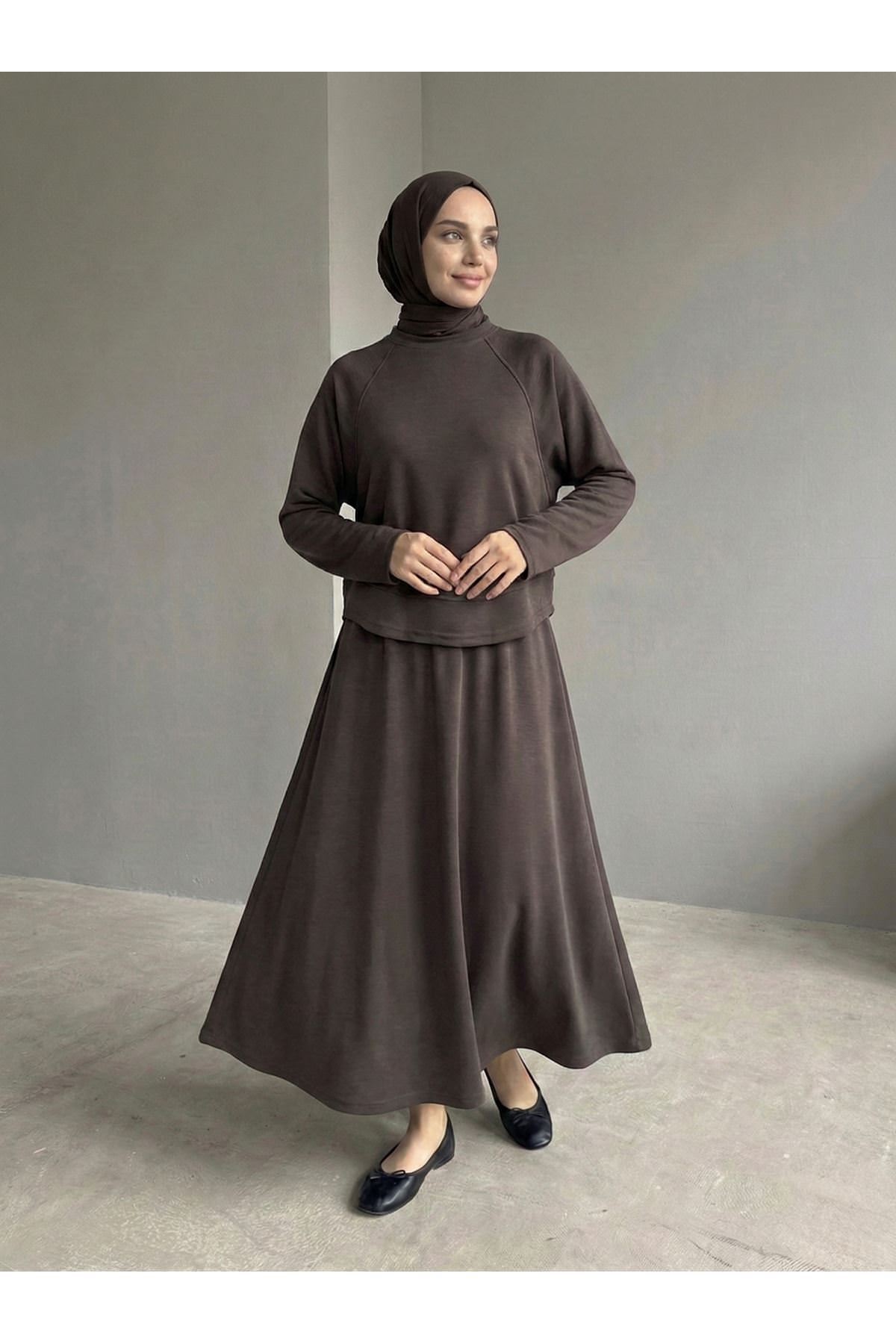 Pike Etekli Takım-Kahve