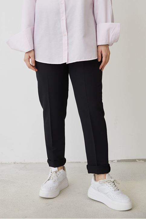 Kumaş Pantolon-Siyah