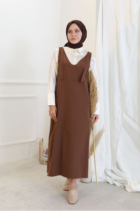 Omuz Detaylı Jile-Kahve