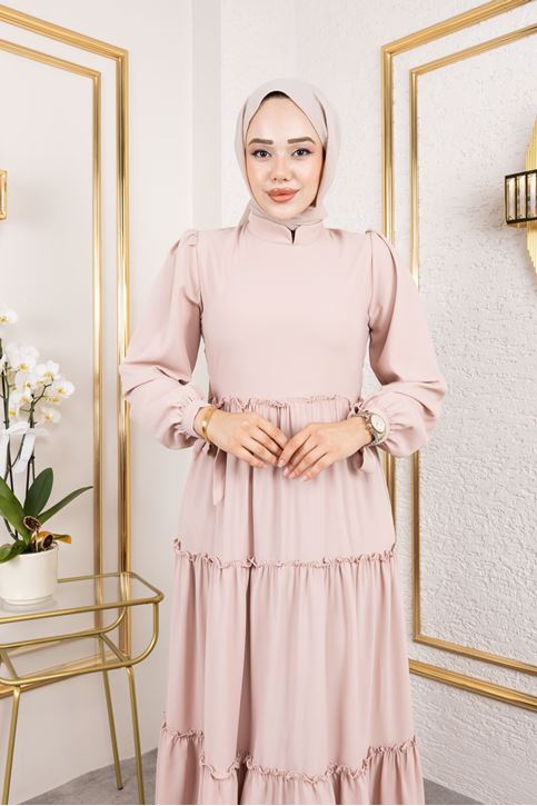 Kat Kat Bible Elbise-Pudra