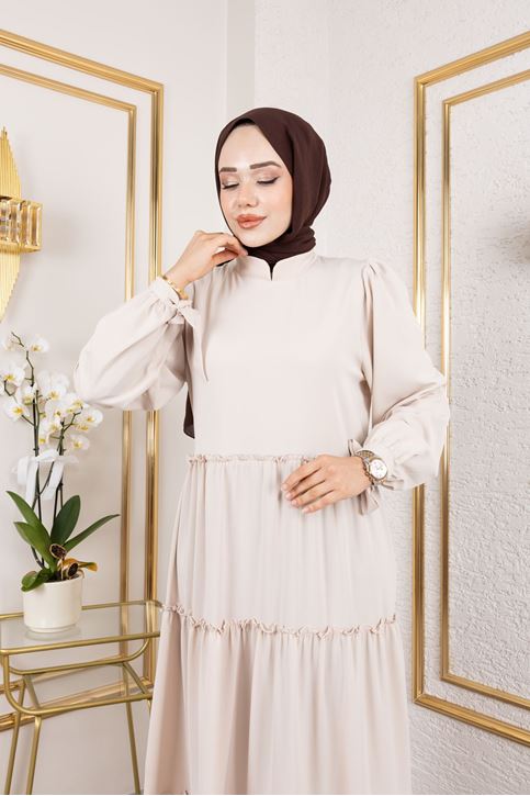 Kat Kat Bible Elbise-Taş