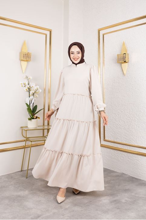 Kat Kat Bible Elbise-Taş