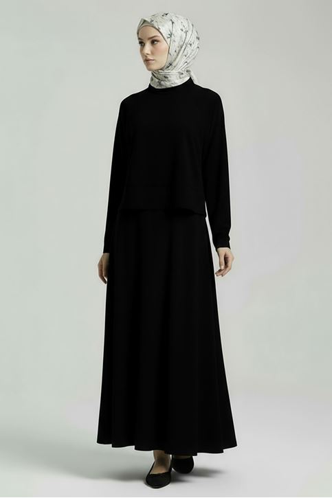 Oysho Etekli Takım-Siyah