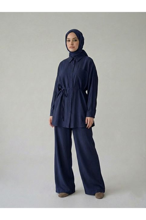 Cep Deatay Modal Takım-Lacivert