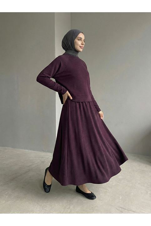 Pike Etekli Takım-Bordo