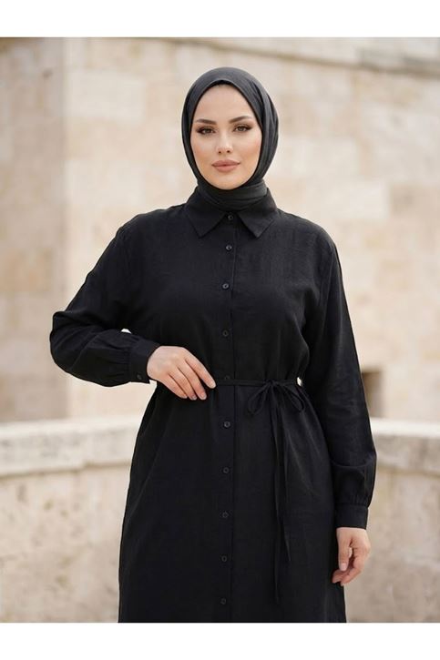 Oversize Tunik-Siyah