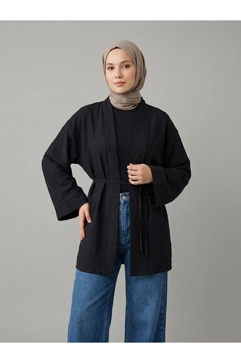 Çilek Hırka-Siyah