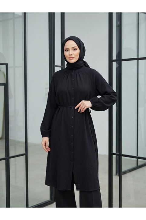 Tunik Uzun-Siyah