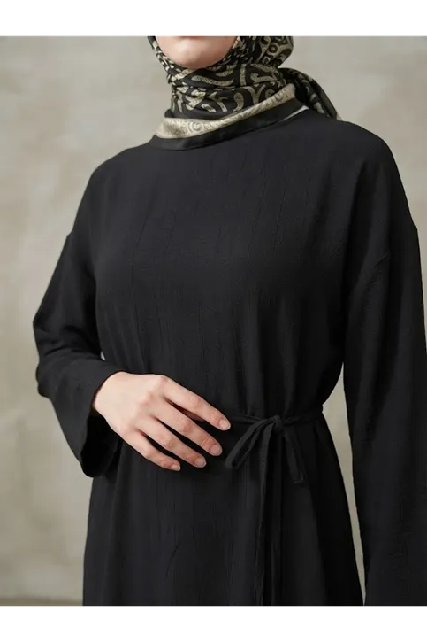 Çilek Elbise-Siyah