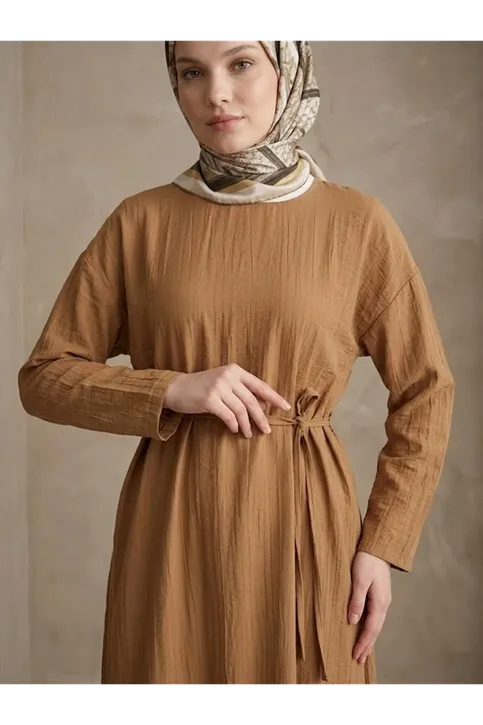 Çilek Elbise-Taba