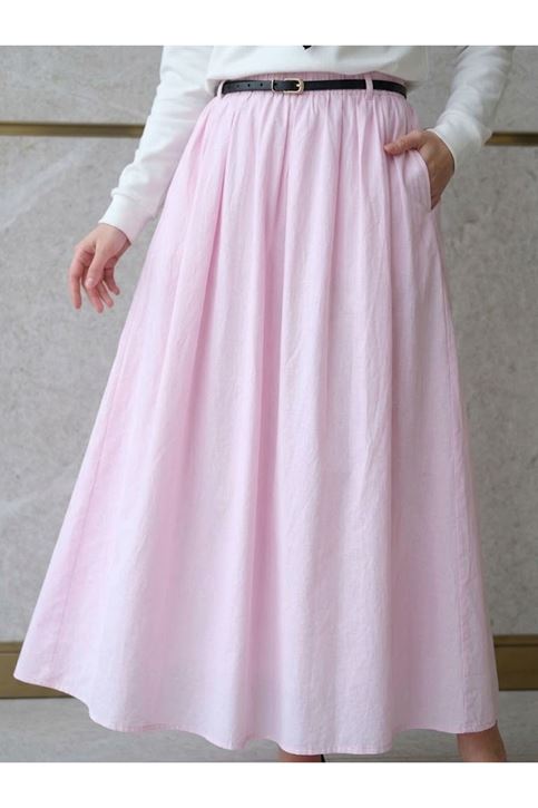 Astarlı  Etek-Pembe