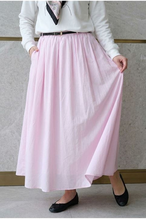 Astarlı  Etek-Pembe