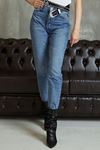 Boyfriend Jean Pantolon-Mavi
