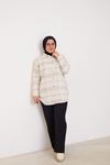 Kelebek Şanel Tunik-Ekru