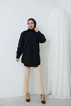Balon Kol Tunik-Siyah