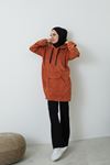 Kadife Tunik-Kiremit
