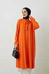 Fularlı Tunik-Oranj