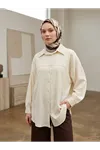 Ön Roba Detaylı Tunik-Taş